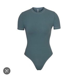 💞SKIMS NWT💞 Cotton Jersey T-Shirt Bodysuit in Kyanite